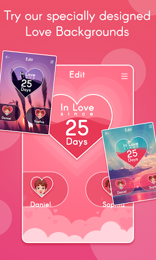 Love Relation Days Calculator - Image screenshot of android app
