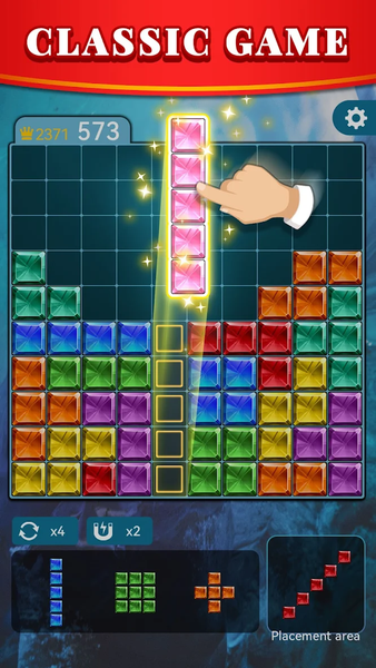 Rainbow Diamond Block - عکس بازی موبایلی اندروید
