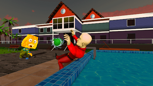 Scary Neighbor Sponge Secret - عکس برنامه موبایلی اندروید