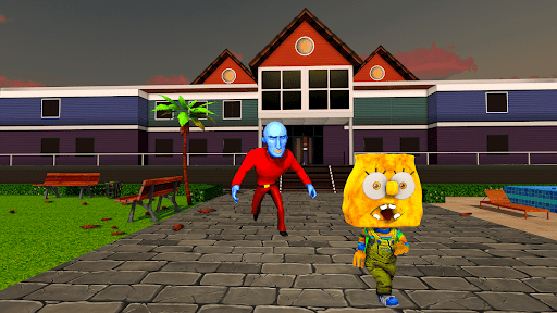 Scary Neighbor Sponge Secret - عکس برنامه موبایلی اندروید