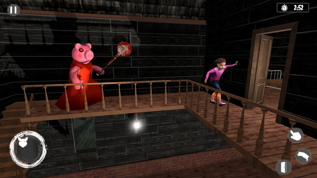 Escape Scary Piggy Granny Game - Gameplay image of android game