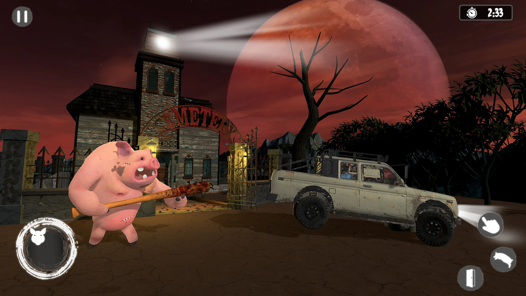Escape Scary Piggy Granny Game - Gameplay image of android game