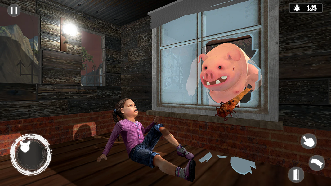 Escape Scary Piggy Granny Game - Gameplay image of android game