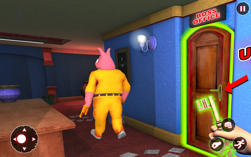 Scary Piggy Granny Horror Game - عکس بازی موبایلی اندروید