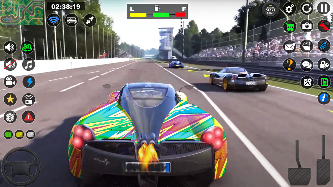 Traffic Racer Highway Car Race - Gameplay image of android game