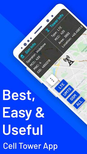 Cell Tower Location Finder: Map Tower Locator App - عکس برنامه موبایلی اندروید
