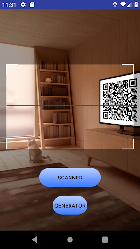 QR scaner and qr generator - Image screenshot of android app