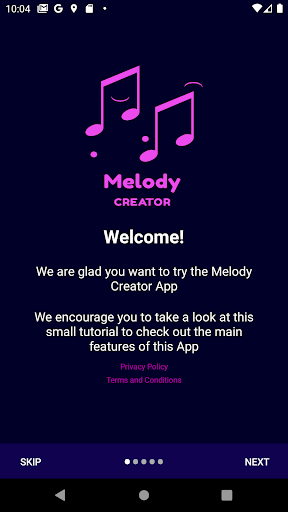 Melody Creator - عکس برنامه موبایلی اندروید