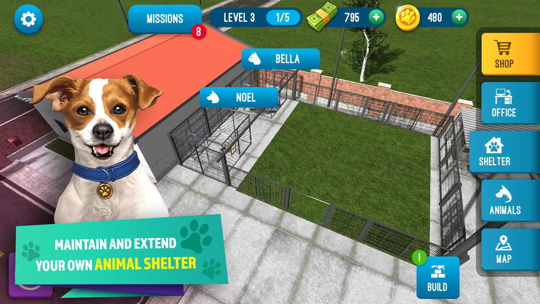 Animal Shelter Simulator - Gameplay image of android game