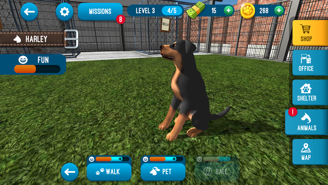 Animal Shelter Simulator - عکس بازی موبایلی اندروید