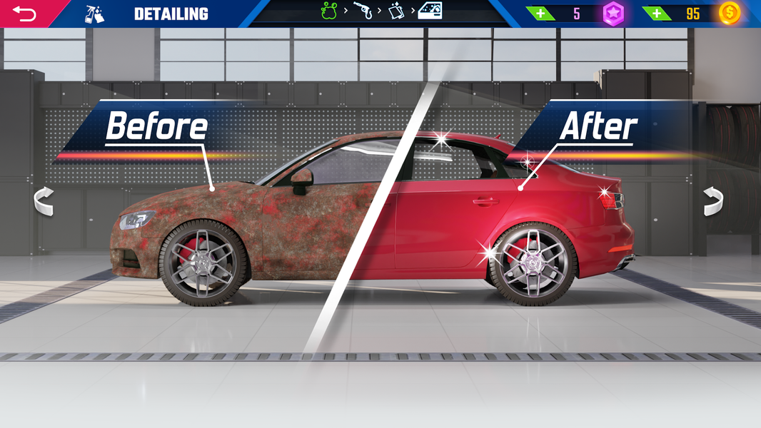 Car Detailing Simulator 2023 - عکس بازی موبایلی اندروید