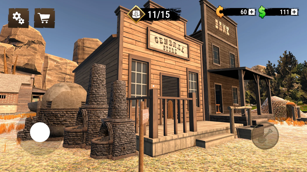 Wild West Miner - Gold Rush - عکس بازی موبایلی اندروید