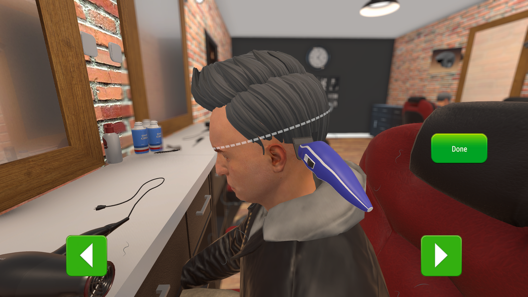 Hair Salon Simulator ۳D - عکس بازی موبایلی اندروید