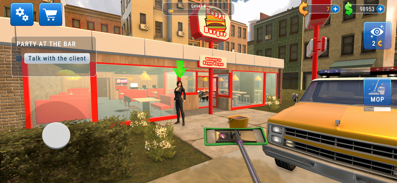 House Cleaner Simulator - عکس بازی موبایلی اندروید