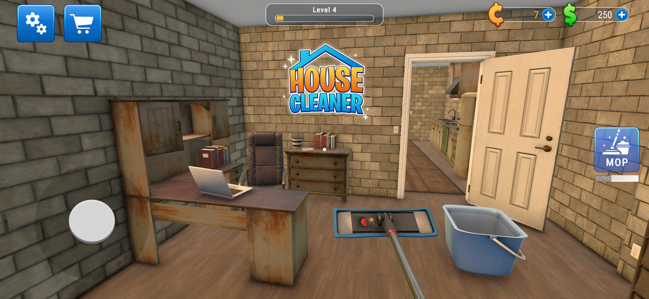 House Cleaner Simulator - عکس بازی موبایلی اندروید