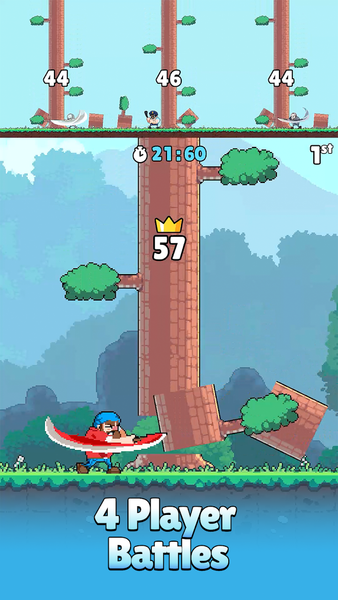 Timberman 2: Lumberjack Online - عکس بازی موبایلی اندروید