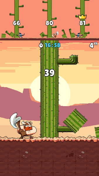 Timberman 2: Lumberjack Online - عکس بازی موبایلی اندروید