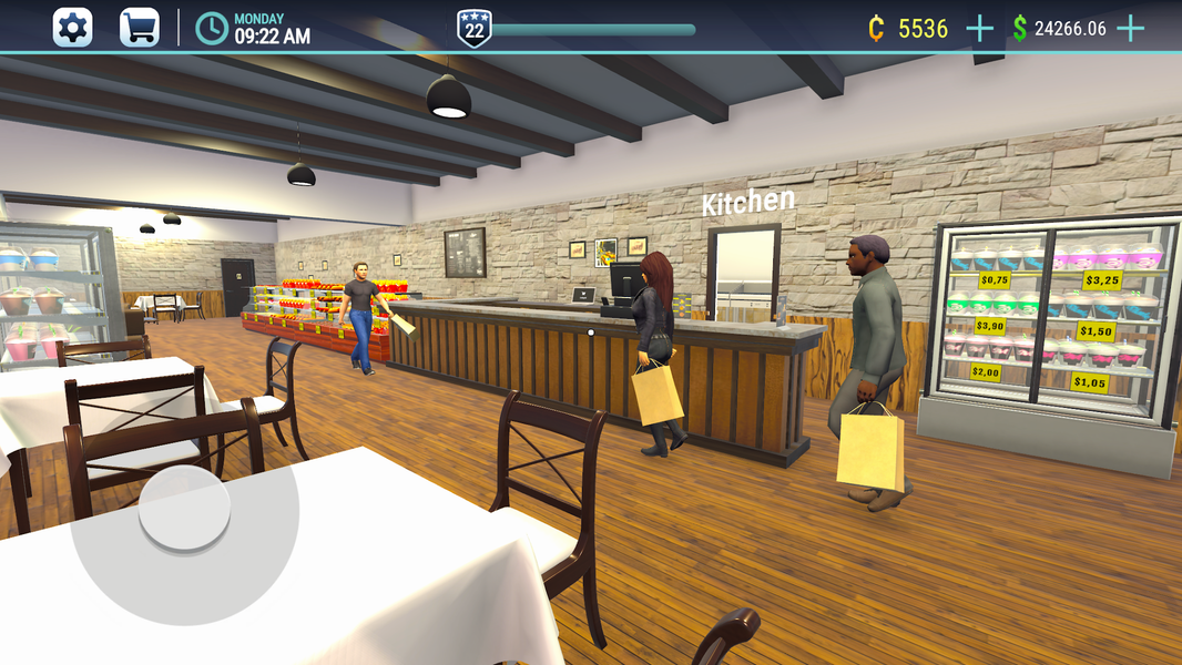 Restaurant Simulator 3D Bar - عکس بازی موبایلی اندروید