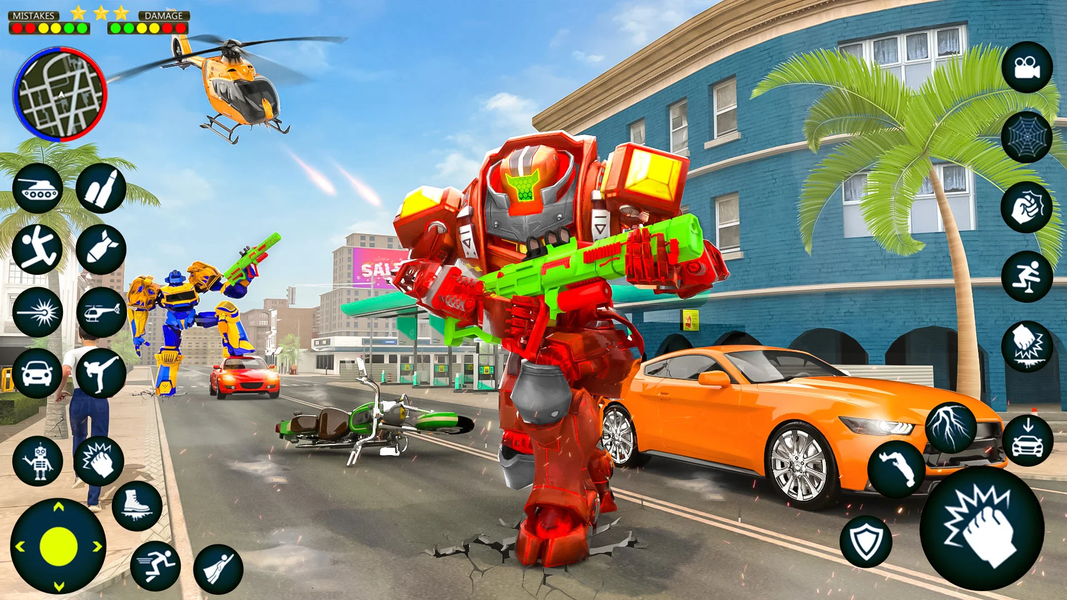 Robot Hero City Battle Games - عکس بازی موبایلی اندروید