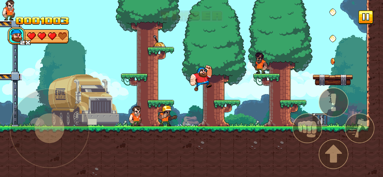 Timberman The Big Adventure - Gameplay image of android game