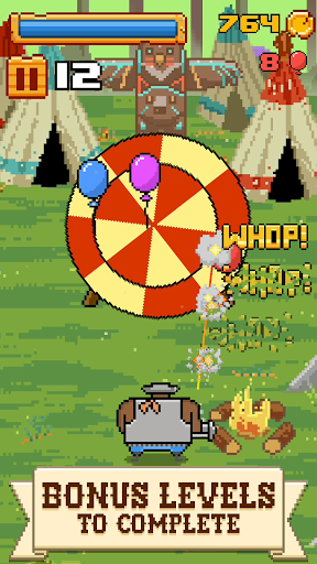 Timber West - Wild West Arcade Shooter - Gameplay image of android game