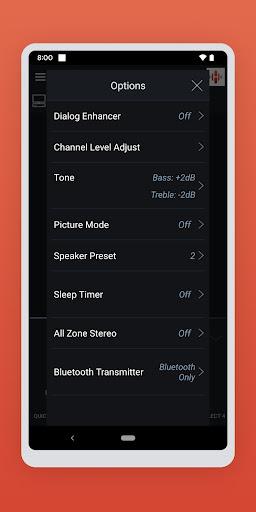 Denon AVR Remote - عکس برنامه موبایلی اندروید
