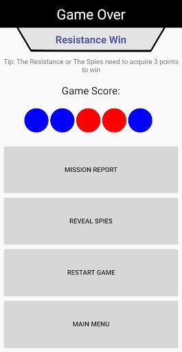 The Resistance Game - عکس برنامه موبایلی اندروید