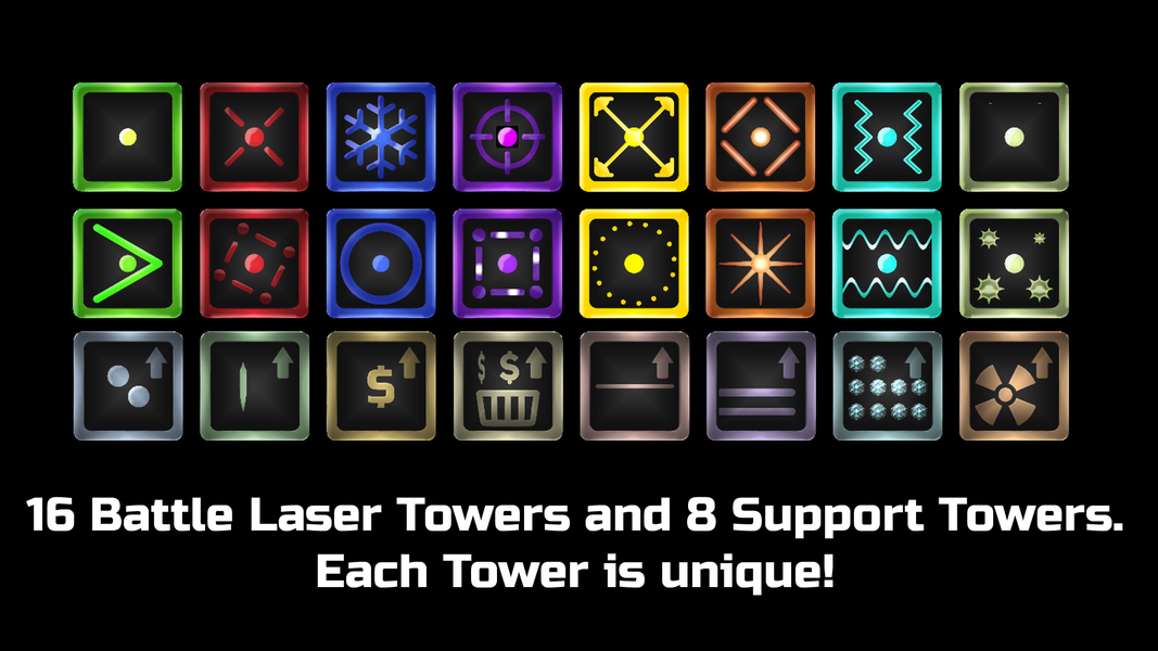 Laser Tower Defense 2 - عکس بازی موبایلی اندروید