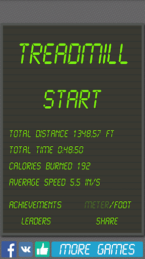 Treadmill simulator - عکس بازی موبایلی اندروید