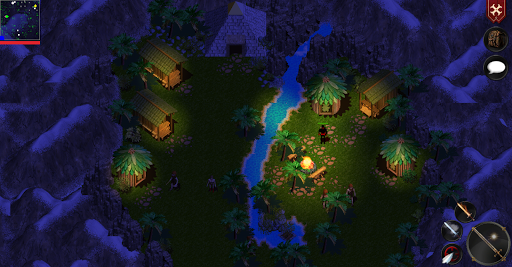 Forgotten Tales MMORPG Online - Gameplay image of android game