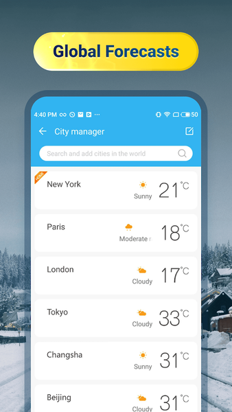 Daily Weather - Image screenshot of android app
