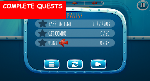 Hungry Ocean: Fish Feed & Grow - عکس برنامه موبایلی اندروید