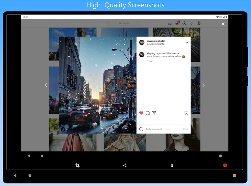 Screenshot Quick - عکس برنامه موبایلی اندروید