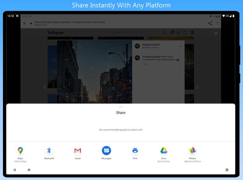 Screenshot Quick - عکس برنامه موبایلی اندروید