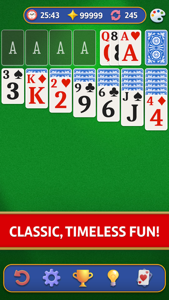 Solitaire Klondike Card Game - عکس بازی موبایلی اندروید