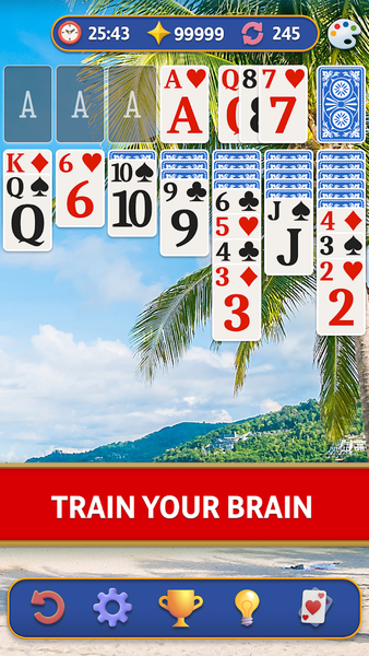 Solitaire Klondike Card Game - عکس بازی موبایلی اندروید