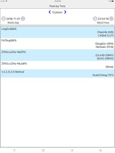 Chrono-Acupuncture - Image screenshot of android app