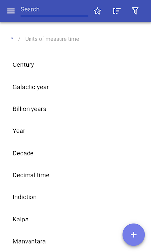 Units of measure - عکس برنامه موبایلی اندروید