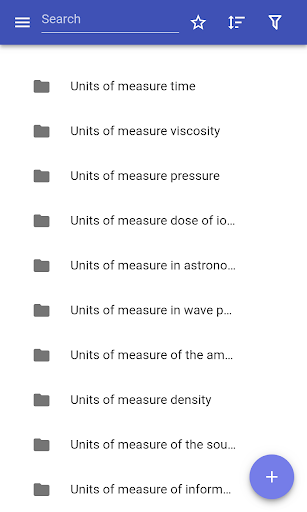 Units of measure - عکس برنامه موبایلی اندروید
