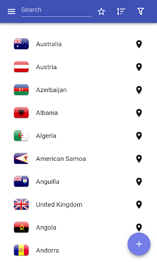 Countries of the world - عکس برنامه موبایلی اندروید