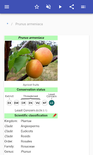 Fruit trees - Image screenshot of android app