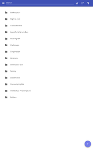 Civil law - Image screenshot of android app