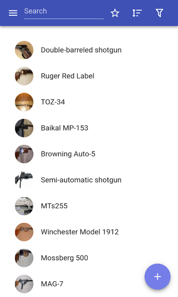 Shotguns - Image screenshot of android app