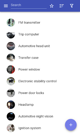 Car insides - Image screenshot of android app