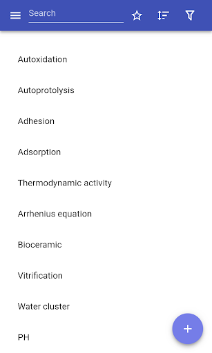 Physical chemistry - عکس برنامه موبایلی اندروید