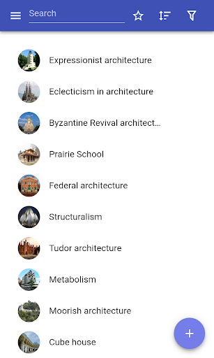 Architectural styles - عکس برنامه موبایلی اندروید