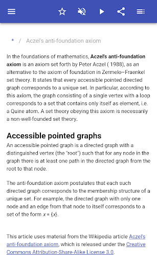 Set theory - عکس برنامه موبایلی اندروید