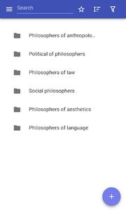 Philosophers - عکس برنامه موبایلی اندروید