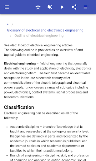 Electrical engineering - عکس برنامه موبایلی اندروید