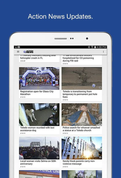 ۱۳ Action News - عکس برنامه موبایلی اندروید